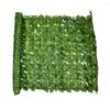 Outdoor Artificial Green Plant Fence with Pothos Leaves – Ideal for Balcony and Garden Decoration