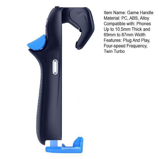 Spusty do telefonu Podwójne Plug and Play Turbo Ergonomiczny Przełącznik Cykliczny Jednoklikowy Częstotliwość Czterobiegowa