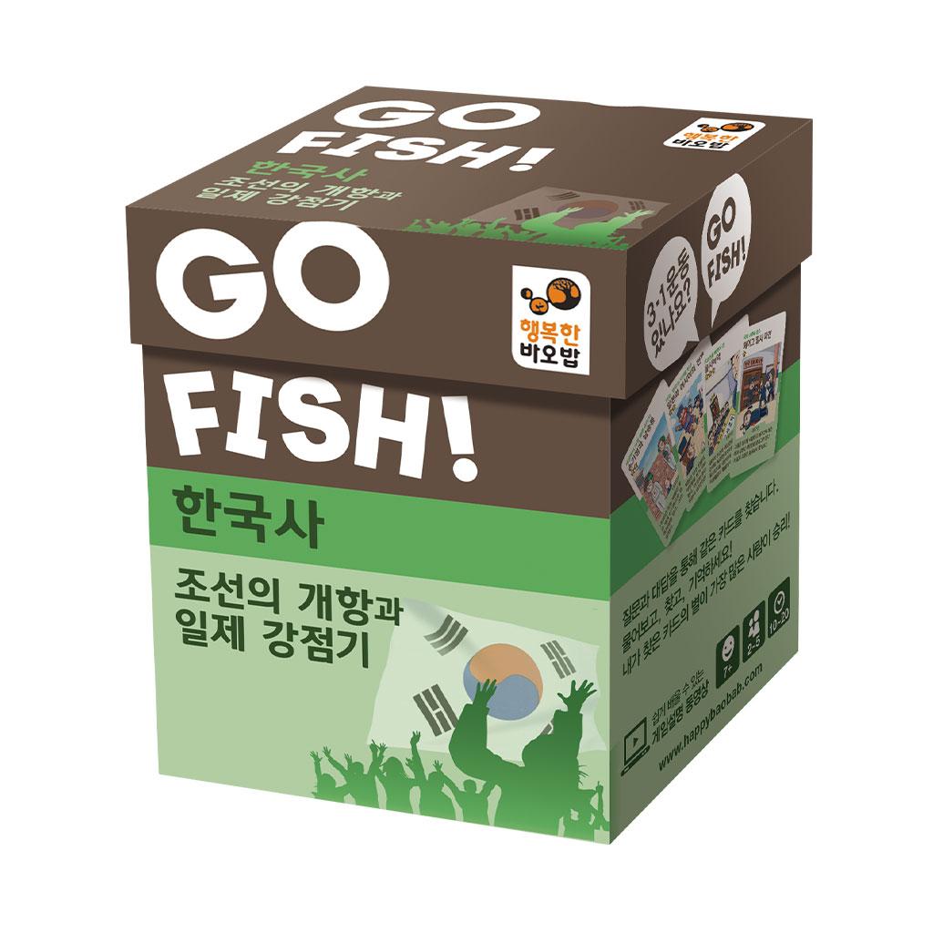 happy baobab Go Fish Korean History: Opening of Joseon and Japanese Colonial Period Card Game for Ages 6-7