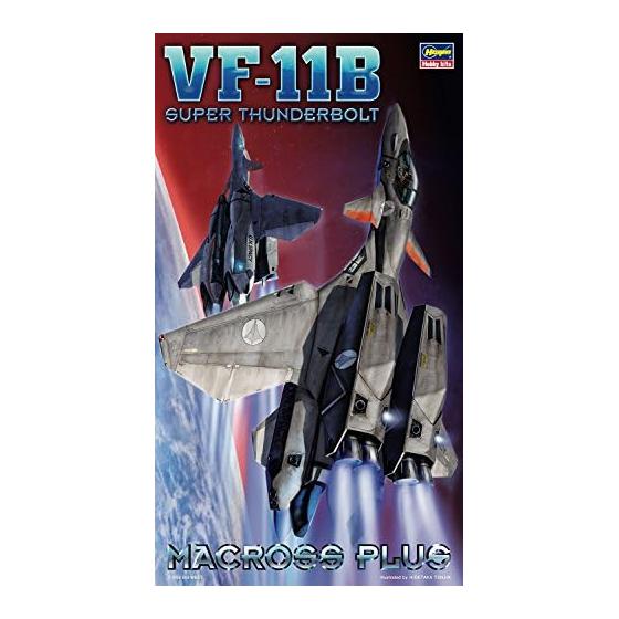 Hasegawa Macross Plus VF-11B Super Thunderbolt 1/72 Scale Plastic Model 23 Gray