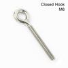 1Pc Suspension Bolt Ring Fasteners Tools Hanging Hook Durable Sheep Eye Screw  Hardware