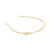 Valentino Hairband Headband Garavani 6W2J0X61 MET L01