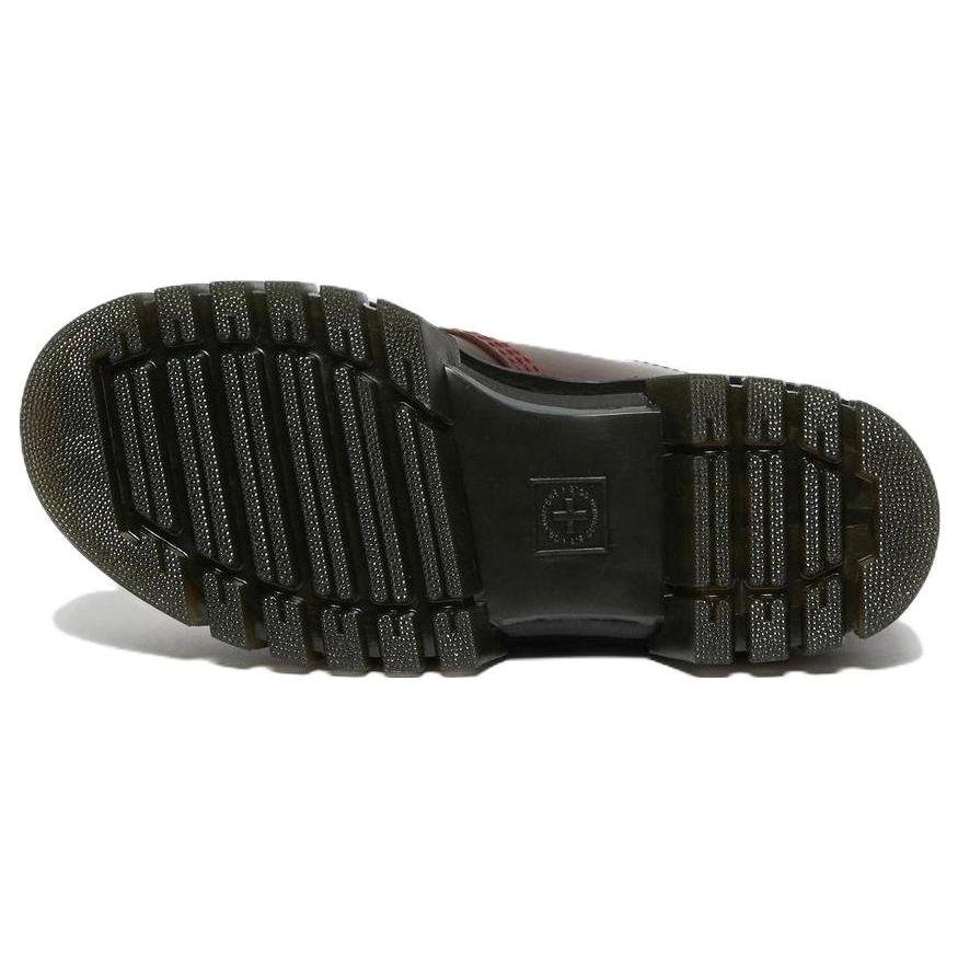 Dr. Martens Leather Casual Shoes Women Shoes Burgundy 27815211