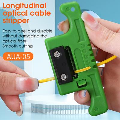 AUA-05 Fiber Cable Ribbon Stripper Fiber Optic Stripping 1.9~3mm Loose Buffer Tube Stripper