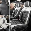 Potah na autosedačku pro 5 osob – Kompletní sada – Pasuje na 95 % všech 5místných vozů (Osobní vozy, SUV, Dodávky) – Prémiová PU kůže, Prodyšná – Ochrana sedadel pro všechna roční období