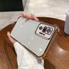 Case for Xiaomi Redmi Note 10 Pro 4G Electroplated Color Border Clear Phone Casing Cover