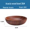 Akazienholz Runde Salatschüssel