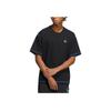 Adidas Originals Trefoil 50th Anniversary T-Shirt with Small Logo and Stripe Detail Unisex Tops Black HY4685
