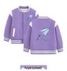 Kids' Autumn/Winter Baseball Jacket - Boys' & Girls' Medium/Large Plus Velvet Spring/Fall/Winter Outerwear