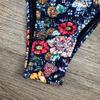 Fashion Women Sexy Floral Print Breast Pad Swimwear Split Bathing Swimsuit
