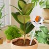 Cat Plant Watering Bulb Clear Glass Automatic Watering Bulb Planter Insert Cute Kitten Shape Watering Globes for Indoor Outdoor Potted Plants