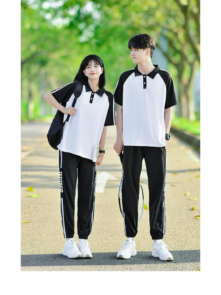 Academy Style Junior High 3-Piece Set: Campus Windbreaker, Autumn Sports Meet Jacket & School Uniform