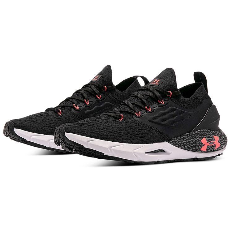 Under Armour HOVR Phantom 2 CN Minimalist Sports Synthetic Leather Fabric Low-Top Running Shoes Men sneaker Black 3025194-001