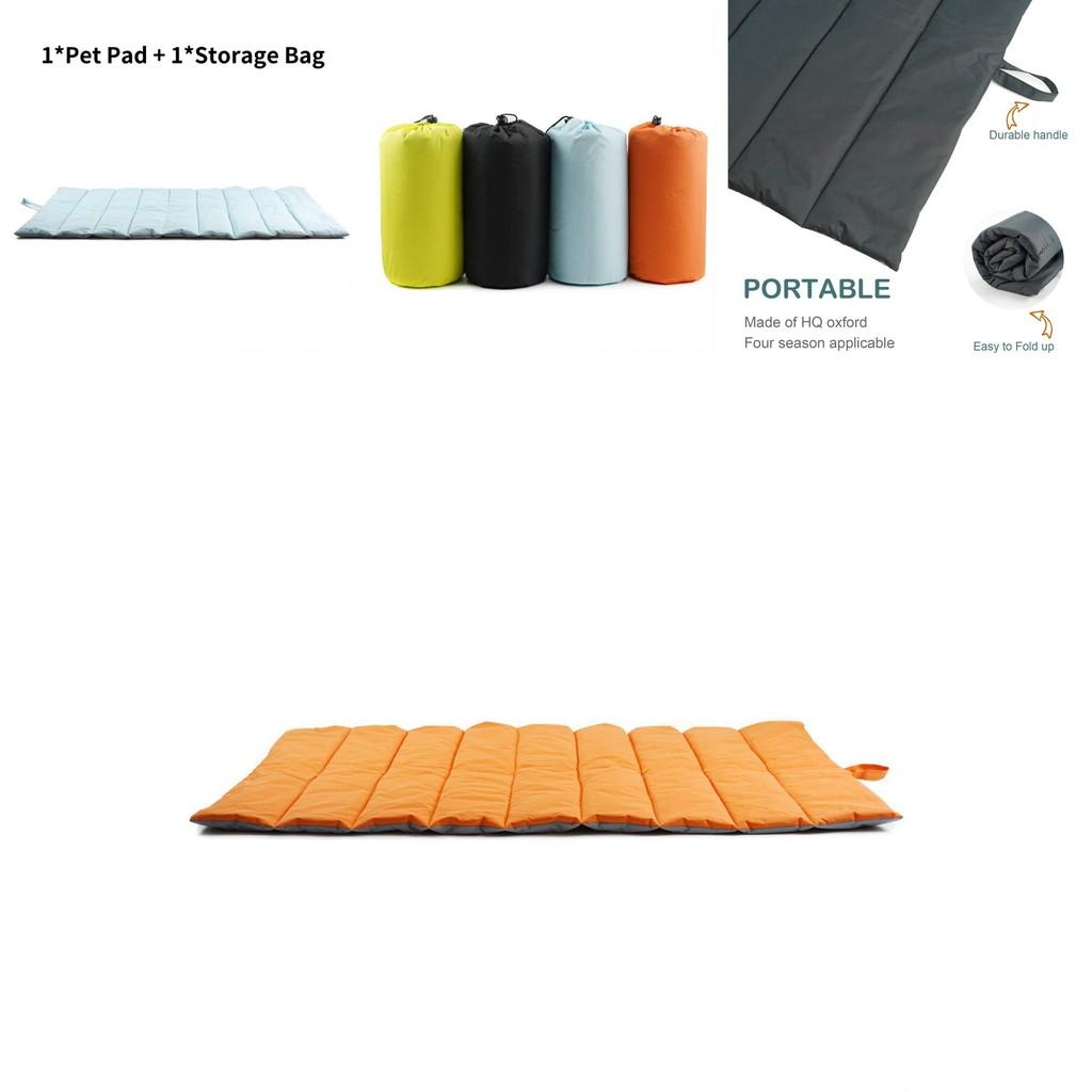 Premium Waterproof Outdoor Pet Mat Foldable Travel Dog Cushion With Storage Bag For Easy Carrying