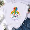 Summer New Fashion Graphic Print Lgbt T Shirts Women Funny Tshirts Casual Short Sleeves Tops Tees Female Unsiex Clothes