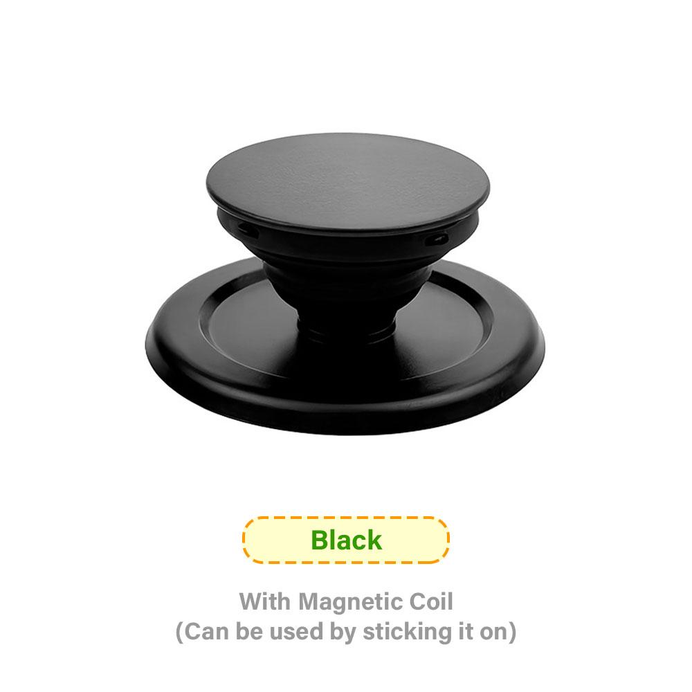 Silicone World Magnetic Folding Mobile Phone Grip Holder Socket Support for Magsafe Ring Finger Expanding Stand Portable Bracket