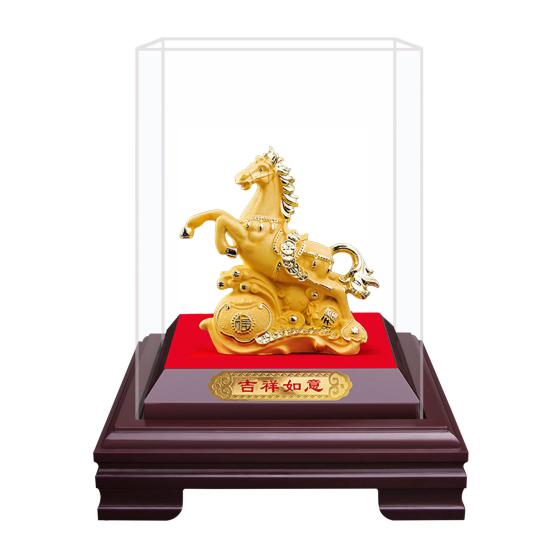 

Фигурка Золотой Лошади Приносит Удачу Богатство Китайский Стиль Статуэтка Лошади Фэншуй Декорация Дом Офис Настольное Украшение A