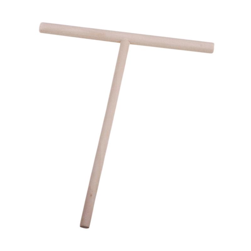 T-Shaped Wooden Jianbing Pancake Scraper Tool