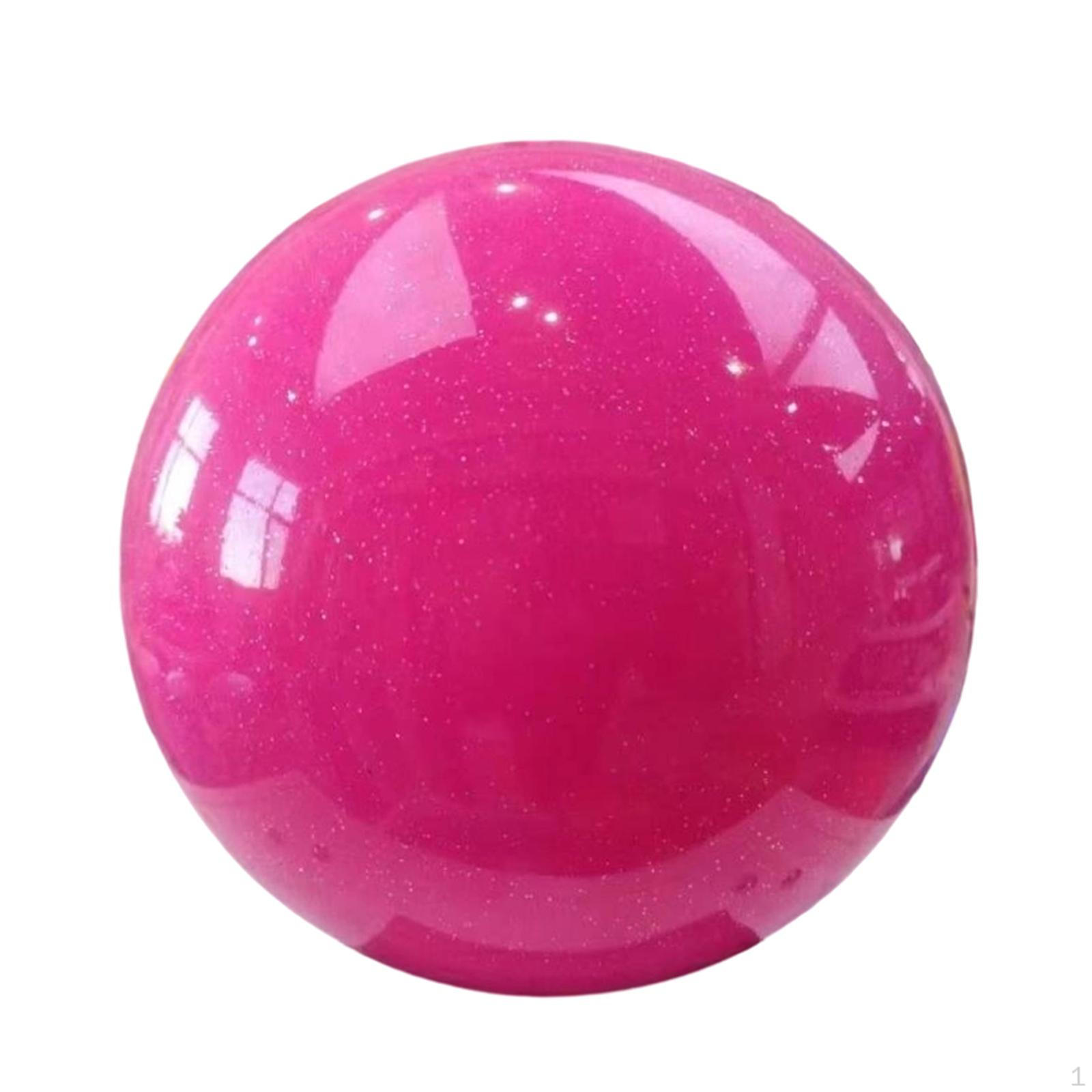 

15 Cm Large Ball for Rhythmic Gymnastics, Portable, Versatile, Dance Training, Competitions And рожевий