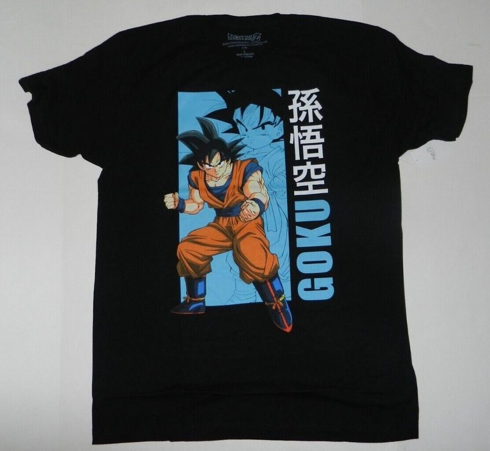 Dragon Ball Z Goku SHIRT MENS BLACK New Unisex T-Shirt S