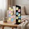 Detachable Acrylic Desk Note Board Display Board Message Board Sticky Note Holder  Office Desktop