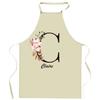 Tablier De Cuisine - Planetee Claire Lettre - Impression Bretonne - Coton Épais Résistant - Liens Ajustables