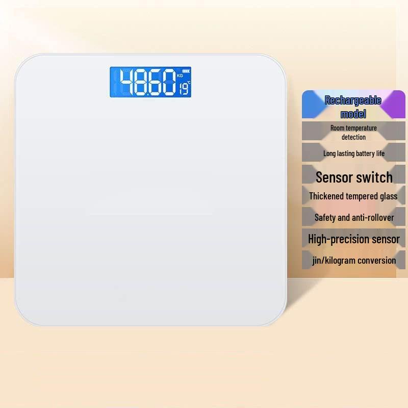 Compact Smart Body Fat Weighing Scale for Adults and Girls