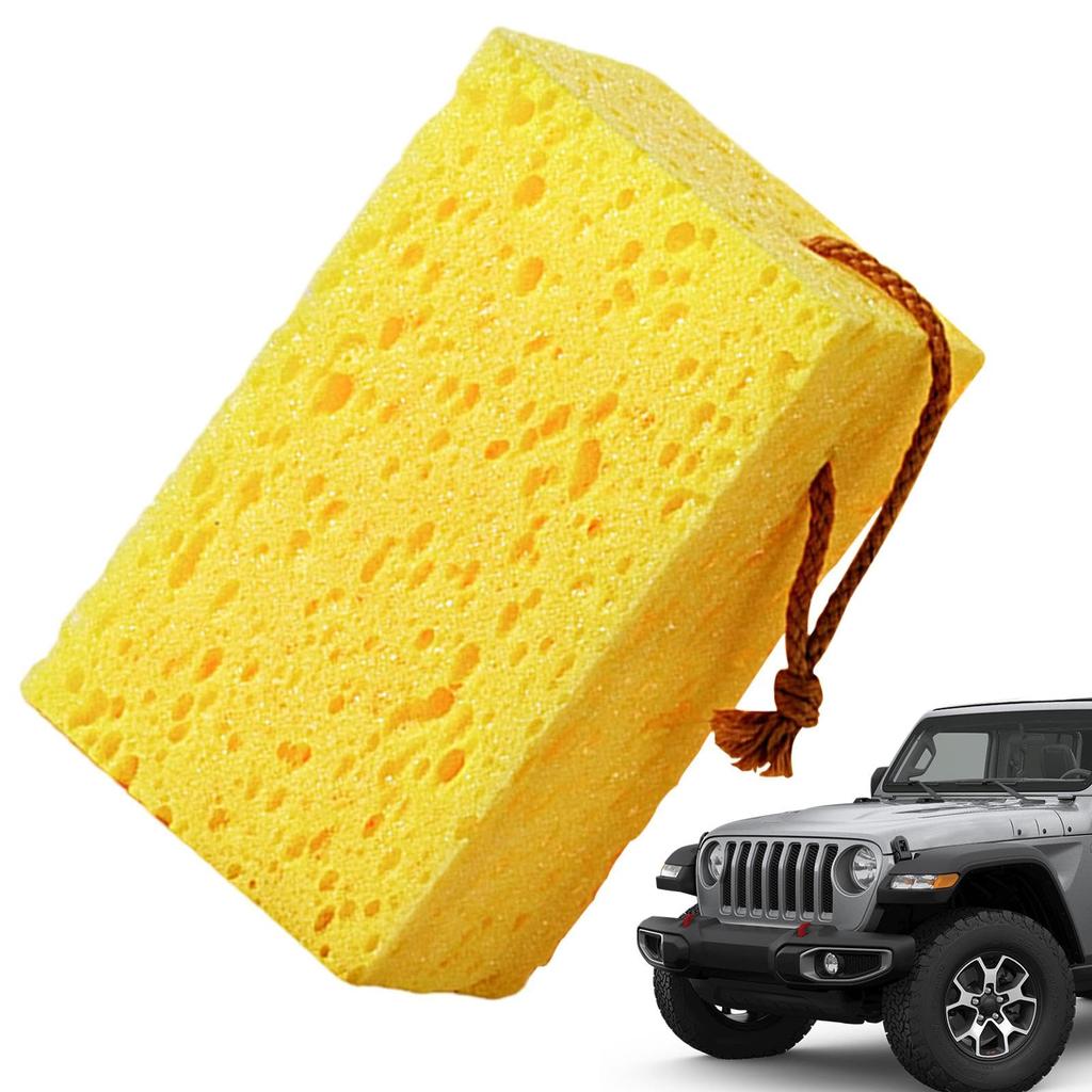 Lmyit Large Car Wash Sponge, Non-Scratch Car Wash Sponge | Car Wash Sponge Large