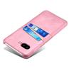 For Google Pixel 9a Case Dual Card Slots PU Leather + Hard PC Phone Cover