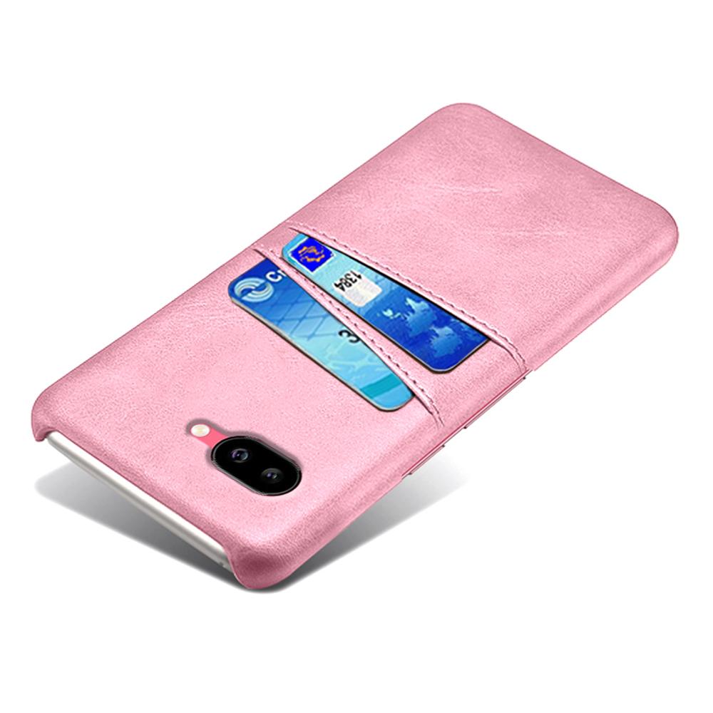 For Google Pixel 9a Case Dual Card Slots PU Leather + Hard PC Phone Cover