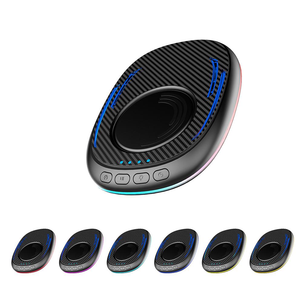 Mouse Mover Jiggler RGB Undetectable Mouse Mechanical Movement Pad with Timer Type-C Awakening Computer Lock Screen Prevention