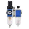 Air Compressor Flow Filter Pressure Regulator Lubricator Combination Water Oil Separator