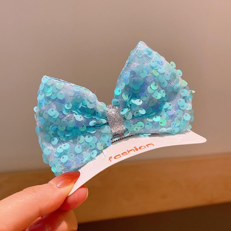 New Pearl Bow Hair Clips Gauze 3D Princess Sweet Barrettes for Children Headwear Girls Kids Hair Accessories