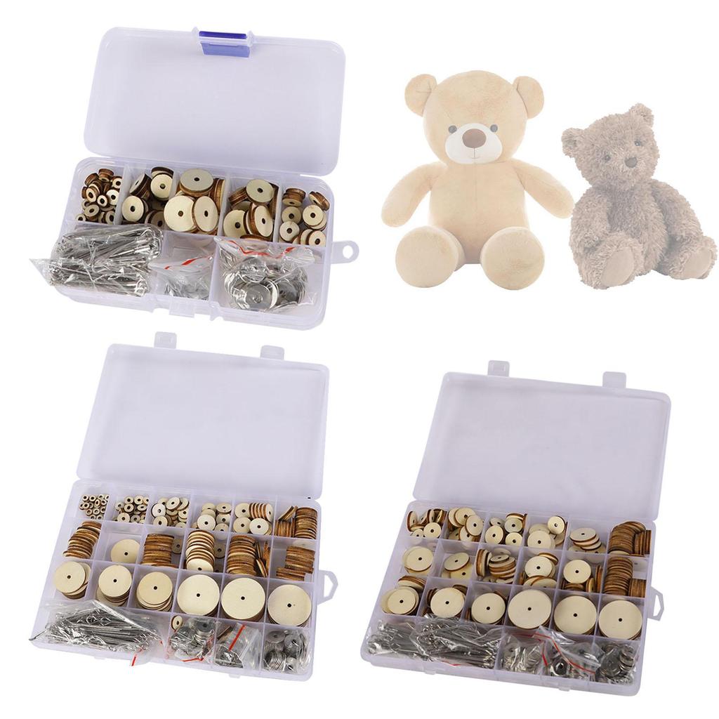 Puppengelenke 1 Box DIY Bastelpuppen Zubehör Spielzeugherstellung 6mm, 8mm, 10mm, 12mm, 14mm, 16mm für Bastelprojekt Puppenbastelgelenke
