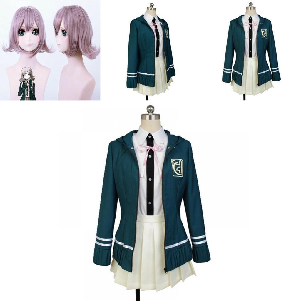 Danganronpa Chiaki Nanami Cosplay Costume Uniform Featuring Soft Material For Comfort