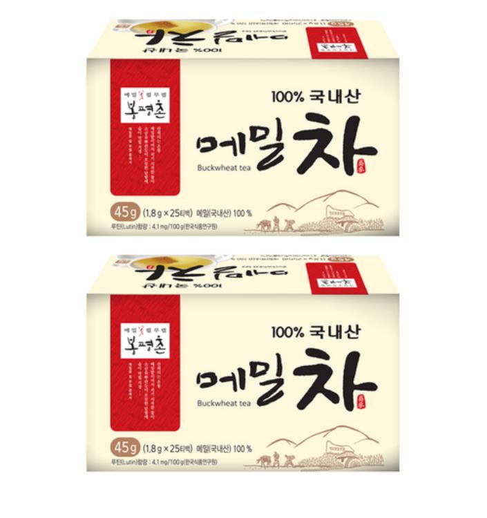 Bongpyeongchon Buckwheat Tea 25 Tea Bags