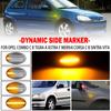 2pcs LED Dynamic Side Marker Turn Signal Light For Opel Corsa B C Astra F Combo B C Meriva Sequential Blinker