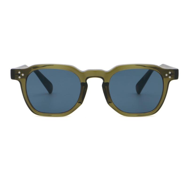 Stylish Retro Square Polygon Sunglasses Female Male Luxury Leopard Sun Eyeglasses Anti- Blue Lightweight Glasses Gafas De Sol Hombre