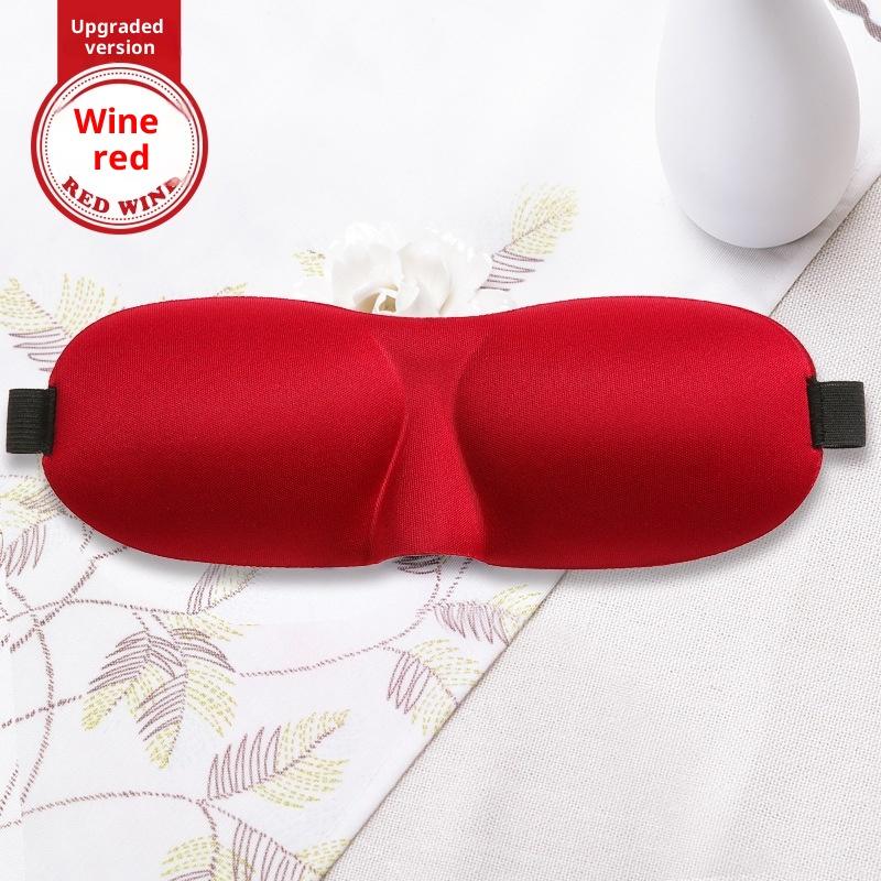 Custom Logo Comfortable Breathable 3D Contoured Foam Eyemask 100% Blackout Eye Mask for Sleeping with Adjustable Strap