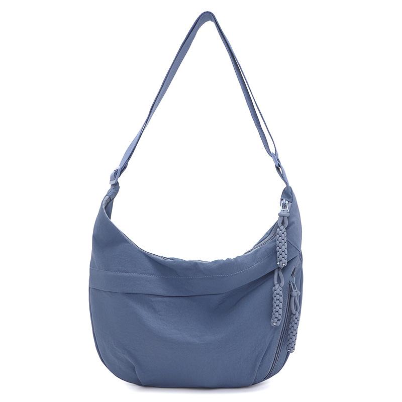 Simple Large Capacity Crossbody Bag, Lightweight All-Match Dumpling Shoulder Bag For Women Commute