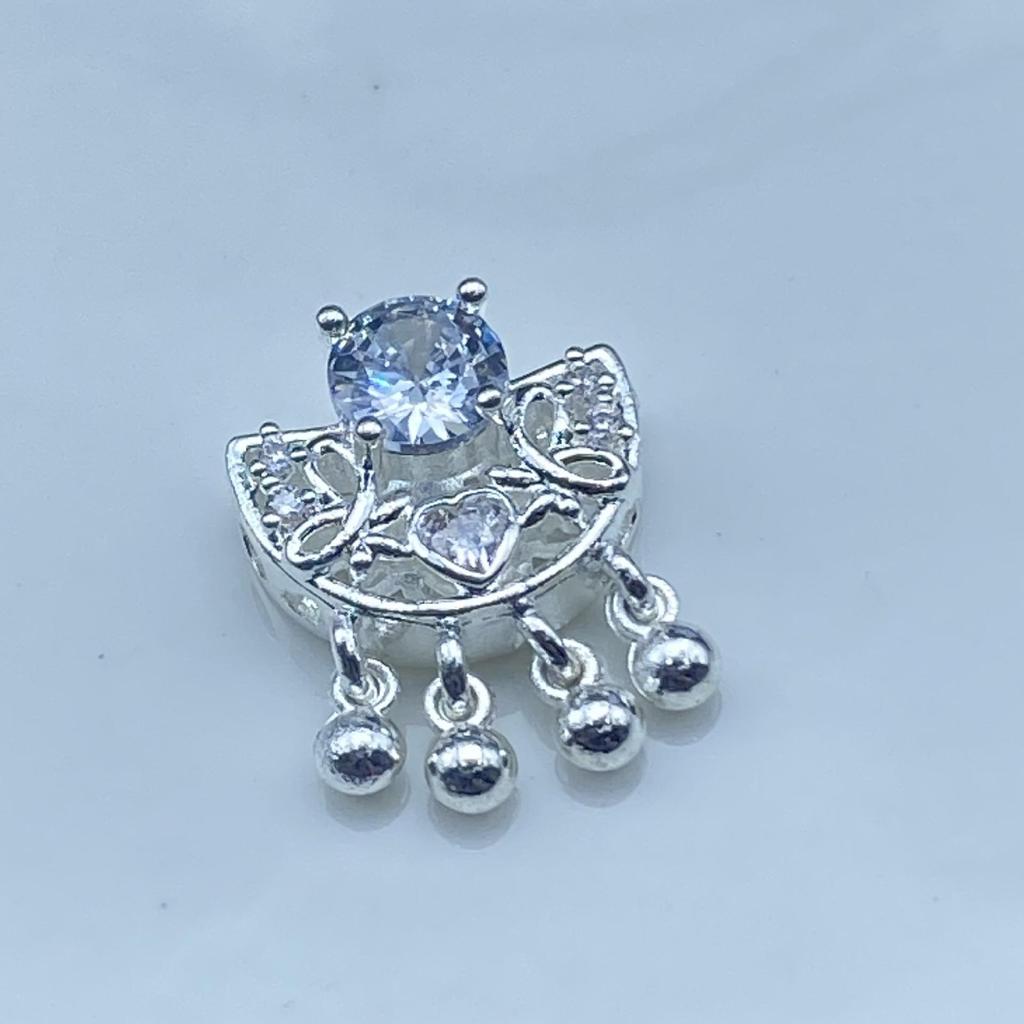 Ruyi Lock Crystal Bead Spacer: Sweet, Cool, and Color-Preserving Handmade Jewelry Accessory