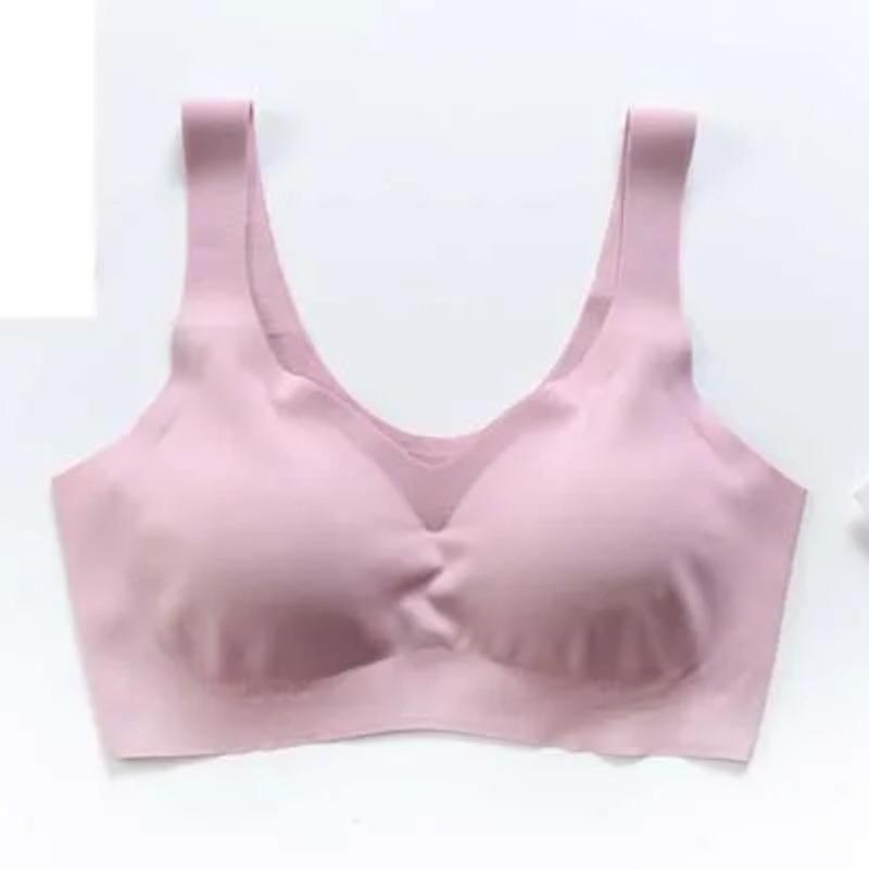 Sexy Women Bras Push Up Gather Bralette Seamless Bra Wire Free Soutien Gorge Femme Comfort Underwear Solid Color Vest Brassiere