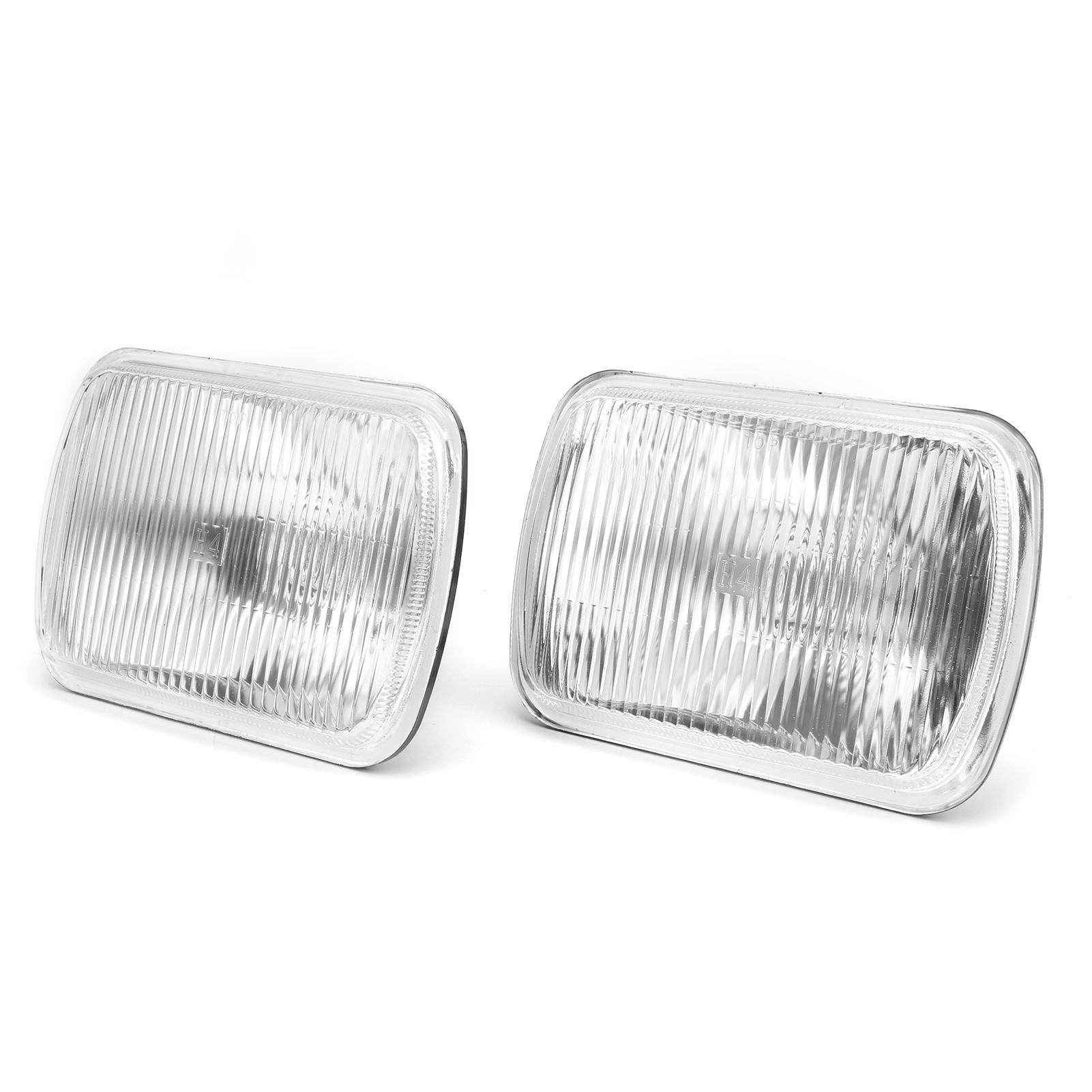 

2PCS Truck Headlight 5x7in 55W Replacement for Hilux KZN165R 2door Cab Chassis 1999‑2005