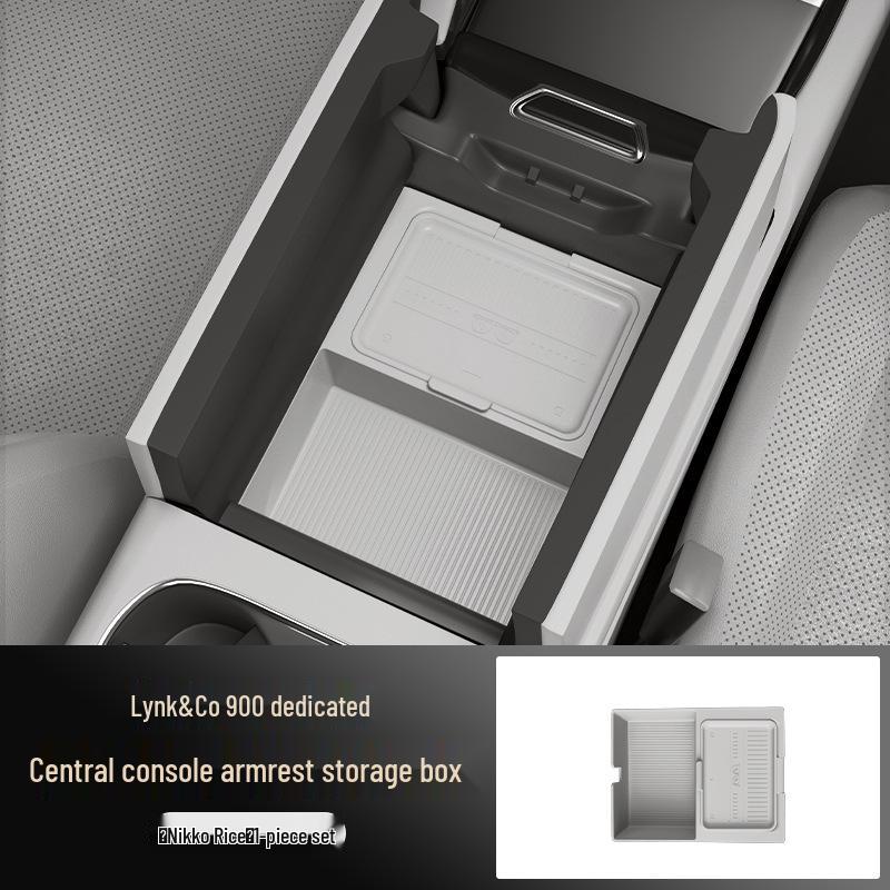 

Lynk & Co 900 Armrest and Under-Console Storage Box & Car Accessories 224.5*176.3*61mm
