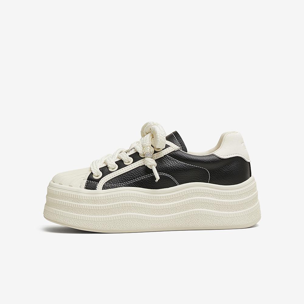 TATA/She 2025 Spring Shopping Mall Same Style Sports Fashion Casual Women's Board Shoes