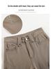 Damen High-Waist Schlankmachende Schwarze Denim Schlaghosen für Herbst und Winter