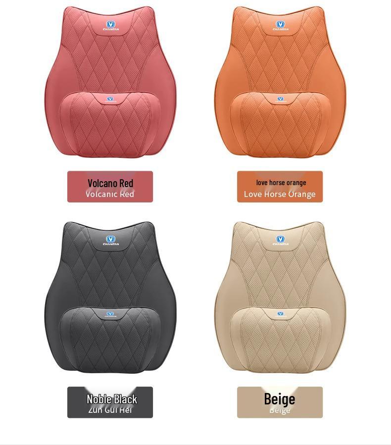 Changan Car Headrest and Lumbar Support Pillow (CS75plus, EADO, CS35, CS55, UNI-T)