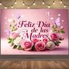 Mother's Day Themed Party Backdrop Banner In Spain, Floral Supplies for Mother's Day, Backdrop For2387