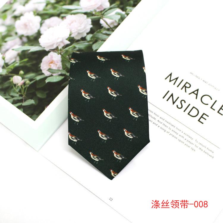 Men'S Formal Tie Polyester 9Cm Casual Business Work Professional Tie, Printed Tie