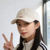 Baseball cap women's spring and summer new letter visor face small versatile cap